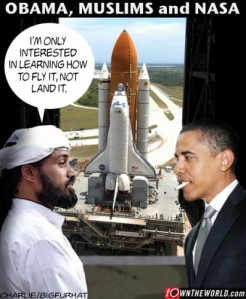 Obama, NASA, muslims